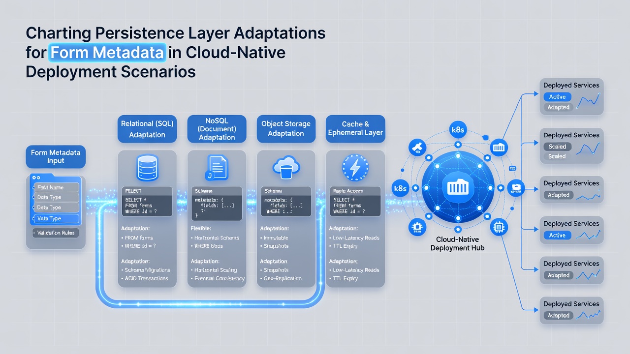 Detailed view of metadata flow between storage adapters and orchestration layers in cloud setups