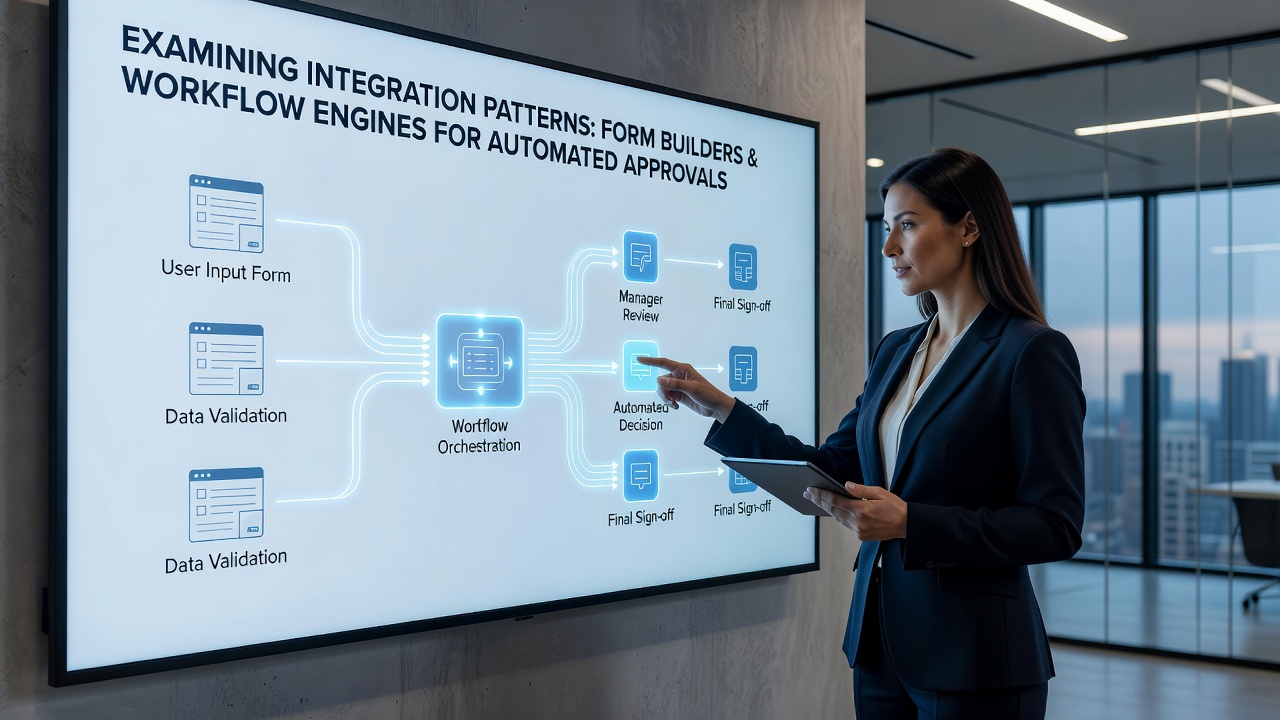 Examining Integration Patterns Between Form Builders and Workflow Engines for Automated Approvals